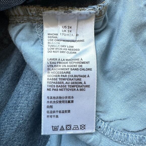 BDG Girlfriend High Rise Medium Wash Jeans Size 24 - Picture 9 of 13